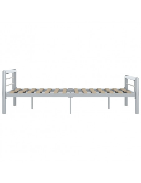 Giroletto Grigio e Bianco in Metallo 140x200 cm