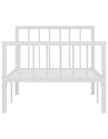 Giroletto Bianco in Metallo 100x200 cm