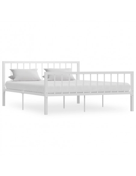 Giroletto Bianco in Metallo 160x200 cm