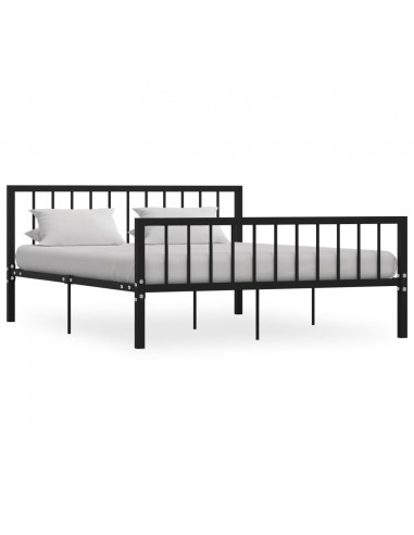 Giroletto Nero in Metallo 160x200 cm