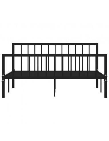 Giroletto Nero in Metallo 160x200 cm