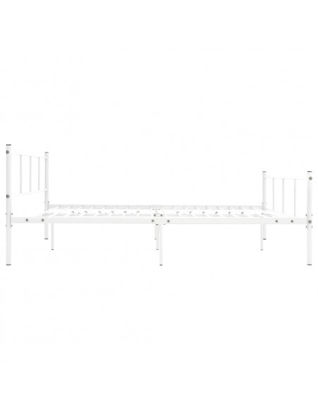 Giroletto Bianco in Metallo 120x200 cm