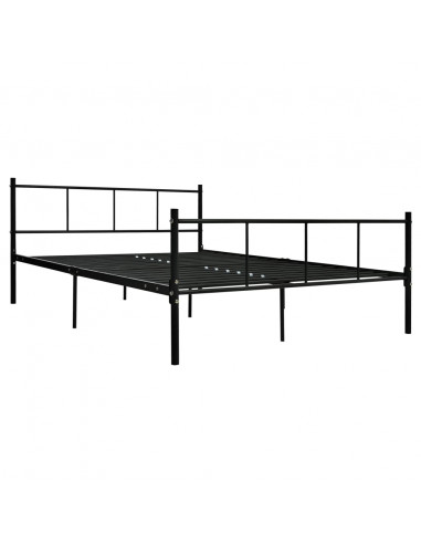 Giroletto Nero in Metallo 140x200 cm