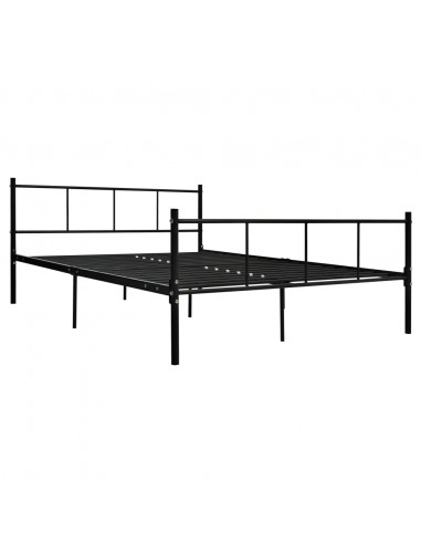 Giroletto Nero in Metallo 160x200 cm