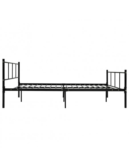 Giroletto Nero in Metallo 160x200 cm