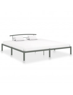 Giroletto Grigio in Metallo 180x200 cm 2