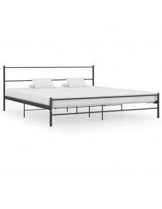 Giroletto Nero in Metallo 180x200 cm 2