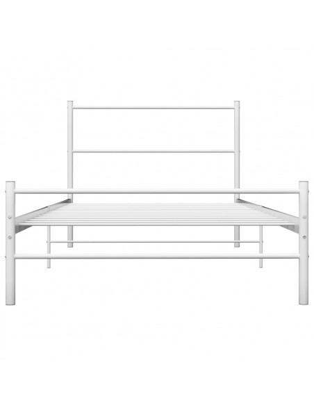 Giroletto Bianco in Metallo 90x200 cm