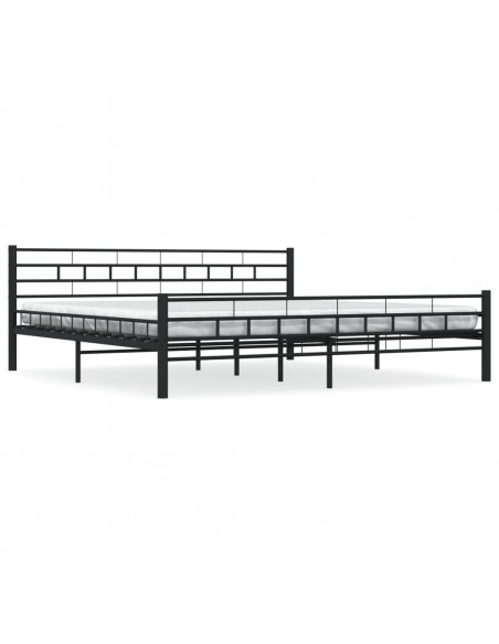 Giroletto Nero in Acciaio 200x200 cm