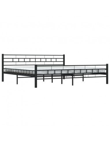 Giroletto Nero in Acciaio 200x200 cm