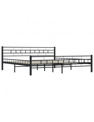 Giroletto Nero in Acciaio 200x200 cm