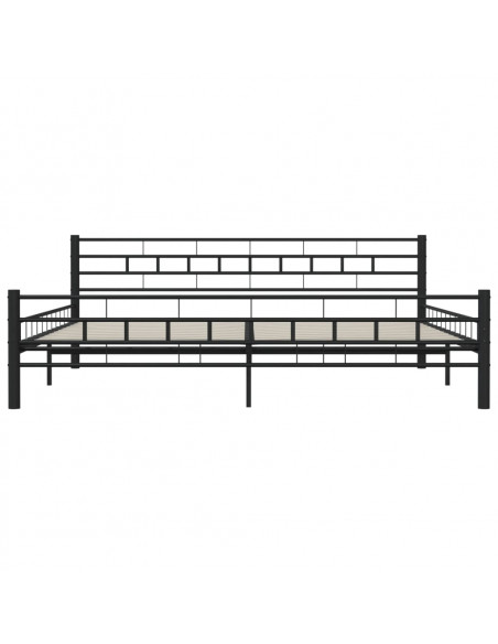 Giroletto Nero in Acciaio 200x200 cm