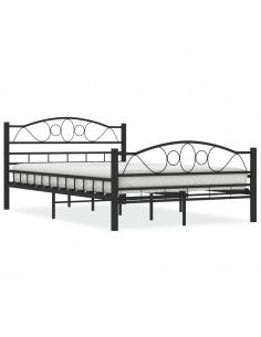 Giroletto Nero in Acciaio 120x200 cm 2