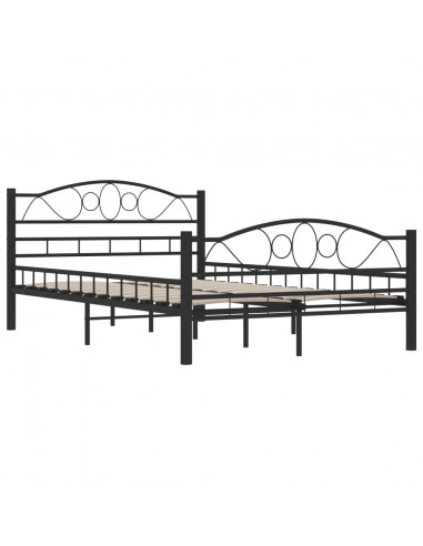 Giroletto Nero in Acciaio 120x200 cm