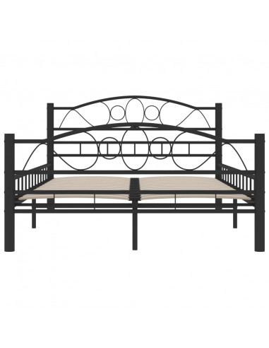 Giroletto Nero in Acciaio 120x200 cm