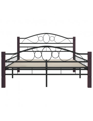 Giroletto Nero in Metallo 120x200 cm