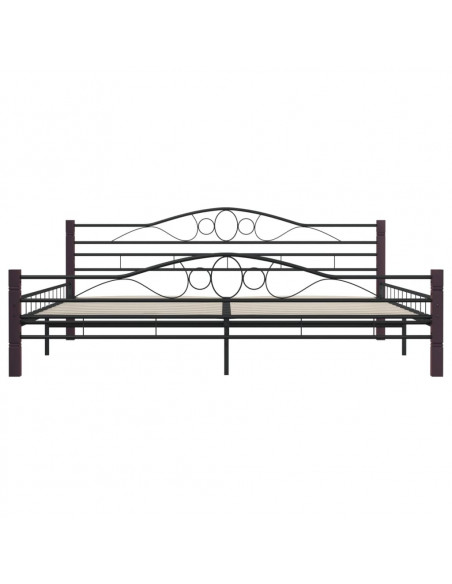 Giroletto Nero in Metallo 180x200 cm