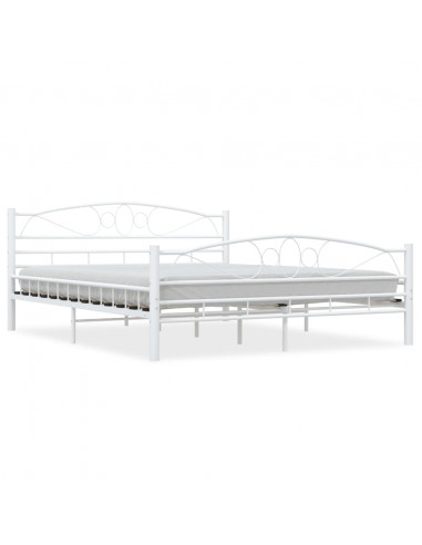 Giroletto Bianco in Metallo 160x200 cm