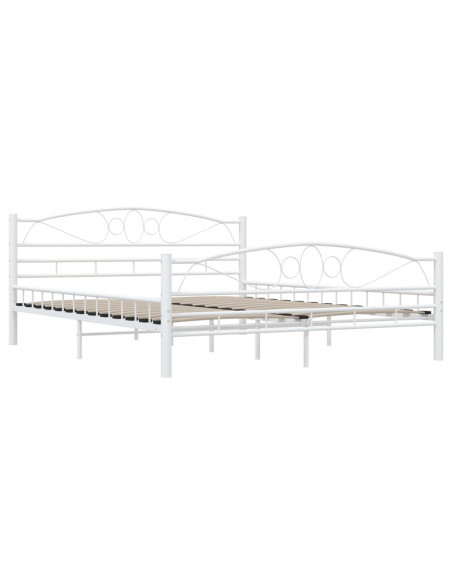 Giroletto Bianco in Metallo 160x200 cm