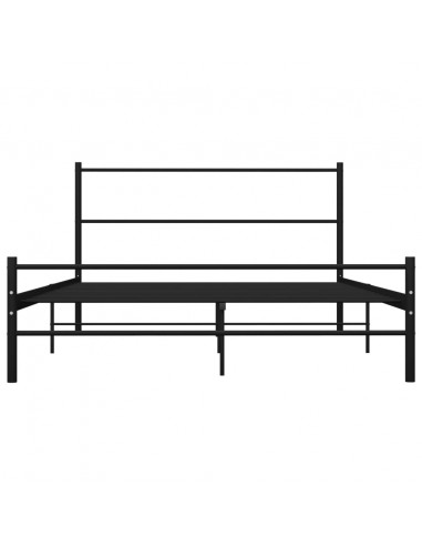 Giroletto Nero in Metallo 160x200 cm