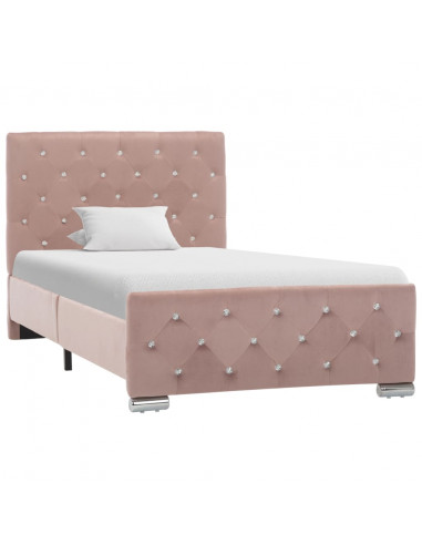 Giroletto Rosa in Velluto 90x200 cm