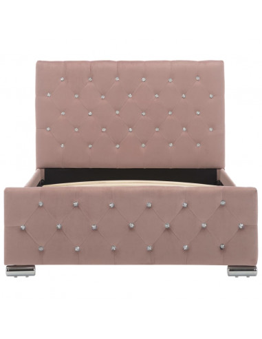 Giroletto Rosa in Velluto 100x200 cm