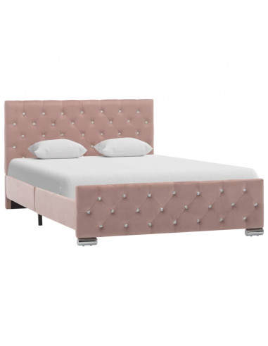 Giroletto Rosa in Velluto 120x200 cm