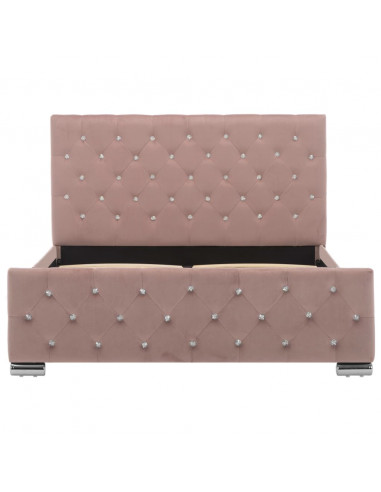 Giroletto Rosa in Velluto 120x200 cm