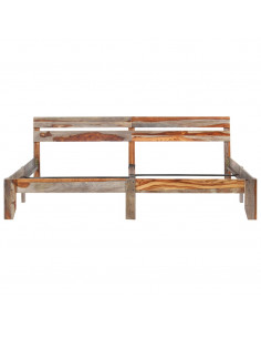 Giroletto in Legno Massello di Sheesham 200x200 cm 2