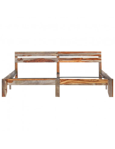 Giroletto in Legno Massello di Sheesham 200x200 cm