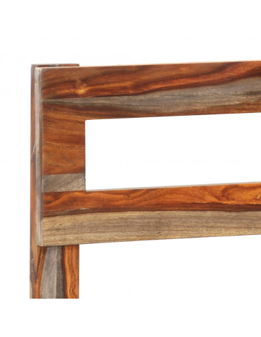 Giroletto in Legno Massello di Sheesham 200x200 cm