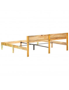 Giroletto in Legno Massello di Recupero 200x200 cm 2