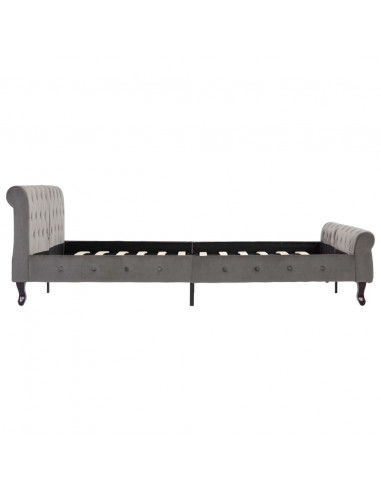 Giroletto Grigio in Velluto 160x200 cm