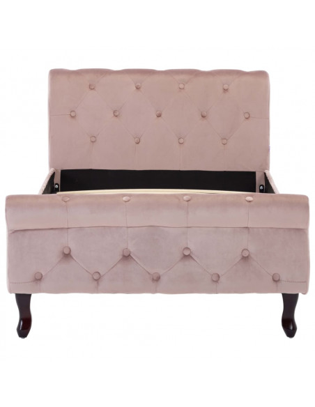 Giroletto Rosa in Velluto 90x200 cm