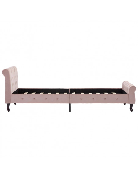 Giroletto Rosa in Velluto 90x200 cm