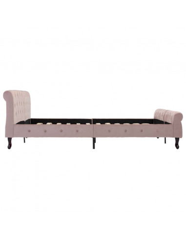 Giroletto Rosa in Velluto 180x200 cm