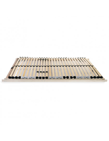 Reti a Doghe 2 pz 7 Zone con 28 Doghe in Legno 80x200 cm
