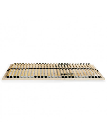 Reti a Doghe 2 pz 7 Zone con 28 Doghe in Legno 90x200 cm