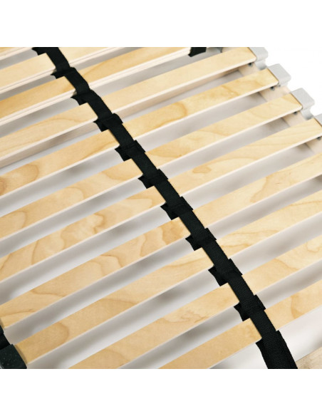 Reti a Doghe 2 pz 7 Zone con 28 Doghe in Legno 90x200 cm