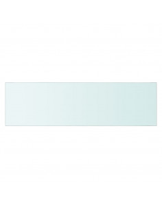 Mensola in Vetro Trasparente 70x20 cm 2