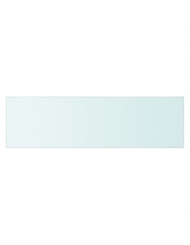 Mensola in Vetro Trasparente 70x20 cm