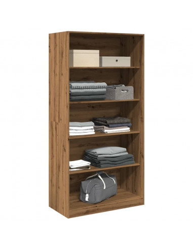 Armadio Rovere Artigianale 100x50x200 cm in Legno Multistrato