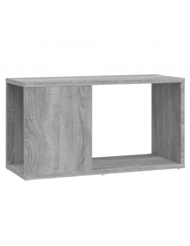 Mobile Porta TV Grigio Sonoma 60x24x32 cm in Legno Multistrato
