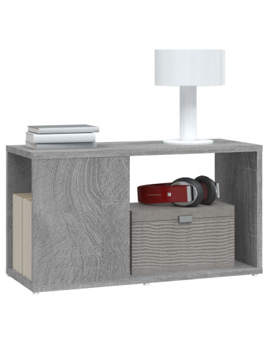 Mobile Porta TV Grigio Sonoma 60x24x32 cm in Legno Multistrato