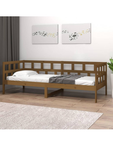 Dormeuse Miele in Legno Massello di Pino 80x200 cm