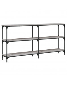 Tavolo Consolle Grigio Sonoma 150x29x75 cm in Legno Multistrato 2