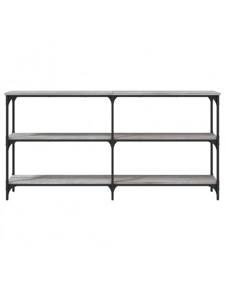 Tavolo Consolle Grigio Sonoma 150x29x75 cm in Legno Multistrato