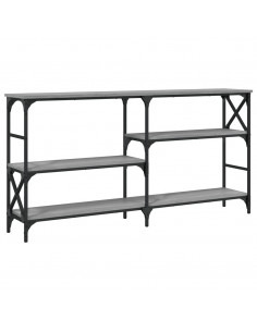 Tavolo Consolle Grigio Sonoma 150x29x76,5 cm Legno Multistrato 2