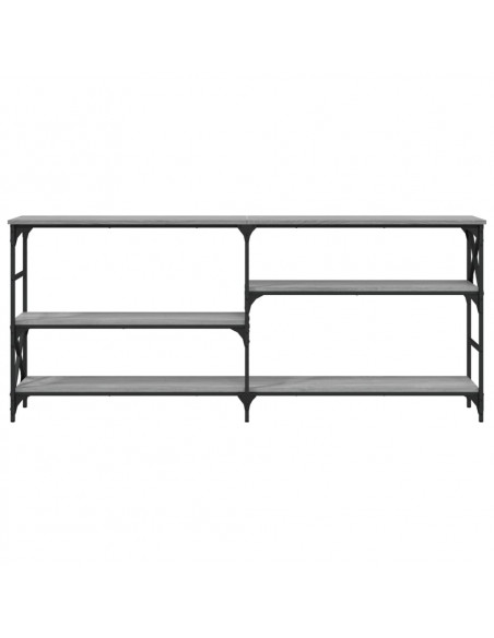 Tavolo Consolle Grigio Sonoma 180x29x76,5 cm Legno Multistrato
