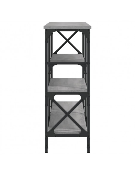 Tavolo Consolle Grigio Sonoma 180x29x76,5 cm Legno Multistrato